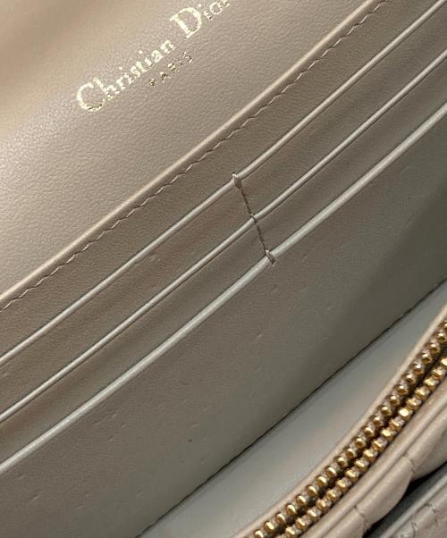 Christian Dior（クリスチャン ディオール）Christian Dior (クリスチャン ディオール) デイリーチェーンポーチ ベージュの古着・服飾アイテム