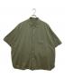 FreshService（フレッシュサービス）の古着「MICRO TYPEWRITER CORPORATE S/S REGULAR COLLAR SHIRT　マイクロタイプライターコーポレートS/Sレギュラーカラーシャツ　FSW-23-SH 006」｜グリーン