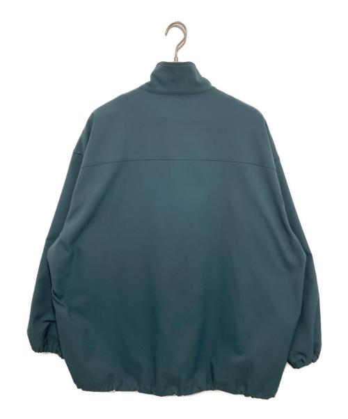 Graphpaper（グラフペーパー）Graphpaper (グラフペーパー) Stretch Double Satin Track Blouson（ストレッチダブルサテン トラックジャケット）GM231-30060 ダークスレート サイズ:２の古着・服飾アイテム