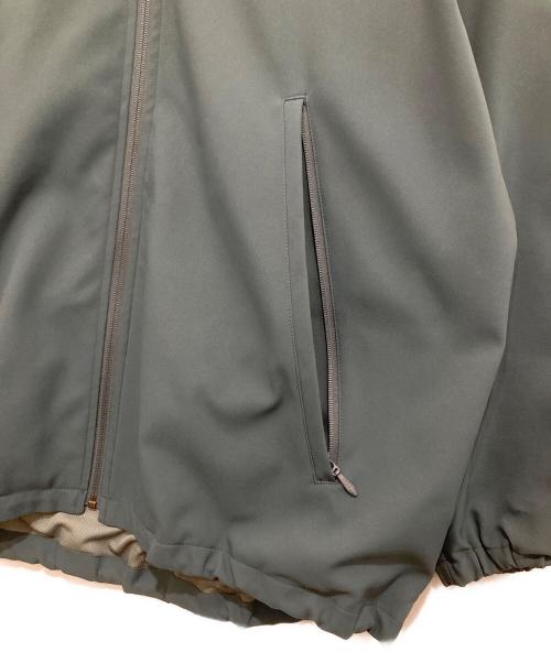 Graphpaper（グラフペーパー）Graphpaper (グラフペーパー) Stretch Double Satin Track Blouson（ストレッチダブルサテン トラックジャケット）GM231-30060 ダークスレート サイズ:２の古着・服飾アイテム