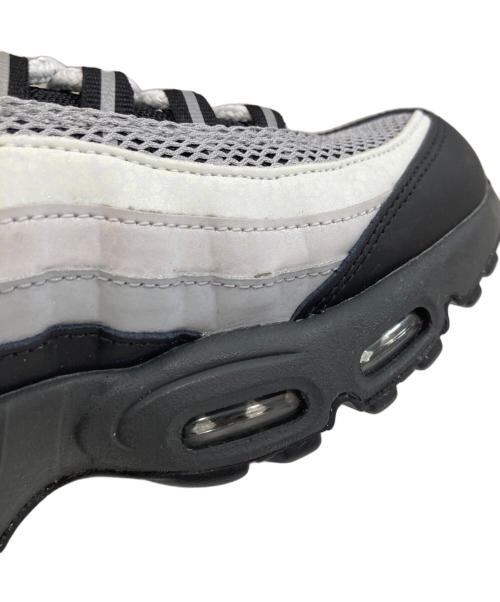 NIKE（ナイキ）NIKE (ナイキ) W AIR MAX 95 LX LT SMOKE GREY/BLACK　エアマックス スモーク グレーブラック　DV5581-001 ホワイト×ブラック サイズ:27の古着・服飾アイテム