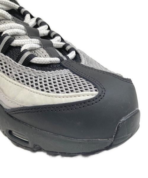 NIKE（ナイキ）NIKE (ナイキ) W AIR MAX 95 LX LT SMOKE GREY/BLACK　エアマックス スモーク グレーブラック　DV5581-001 ホワイト×ブラック サイズ:27の古着・服飾アイテム