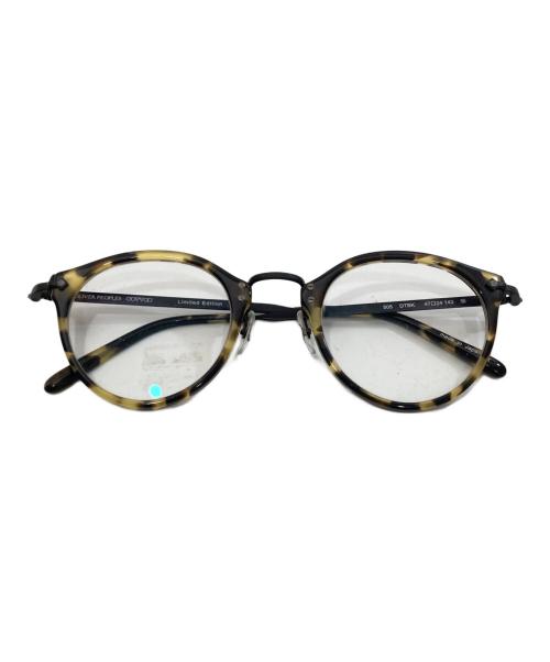 OLIVER PEOPLES（オリバーピープルズ）OLIVER PEOPLES (オリバーピープルズ) 眼鏡　505 DTB 雅 ブラック サイズ:47□24 142の古着・服飾アイテム