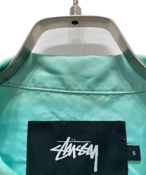 stussy（ステューシー）stussy (ステューシー) CLUB STUSSY コーチジャケット グリーン サイズ:Sの古着・服飾アイテム