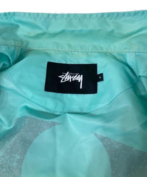 stussy（ステューシー）stussy (ステューシー) CLUB STUSSY コーチジャケット グリーン サイズ:Sの古着・服飾アイテム