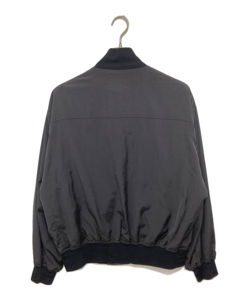YOKE（ヨーク）YOKE (ヨーク) 25AW SILK NYLON DRIVING BLOUSON（シルク ナイロン ドライビング ブルゾン）YK25FW01060B ブラック サイズ:2の古着・服飾アイテム