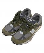 NEW BALANCEニューバランス）の古着「M991GGT - MADE in England　M991GGT」｜オリーブ