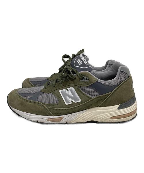 NEW BALANCE（ニューバランス）NEW BALANCE (ニューバランス) M991GGT - MADE in England　M991GGT オリーブ サイズ:US8の古着・服飾アイテム