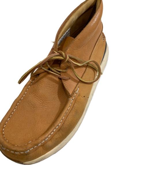 VISVIM（ビズビム）VISVIM (ビズビム) Veggie Light Brown モカシンシューズ　 ブラウン サイズ:US9の古着・服飾アイテム