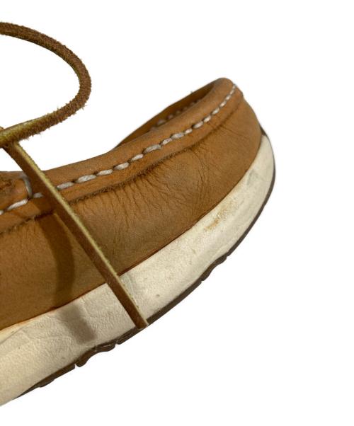 VISVIM（ビズビム）VISVIM (ビズビム) Veggie Light Brown モカシンシューズ　 ブラウン サイズ:US9の古着・服飾アイテム