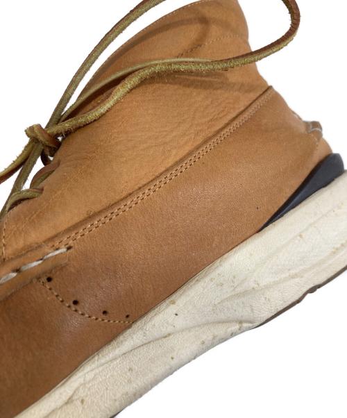VISVIM（ビズビム）VISVIM (ビズビム) Veggie Light Brown モカシンシューズ　 ブラウン サイズ:US9の古着・服飾アイテム