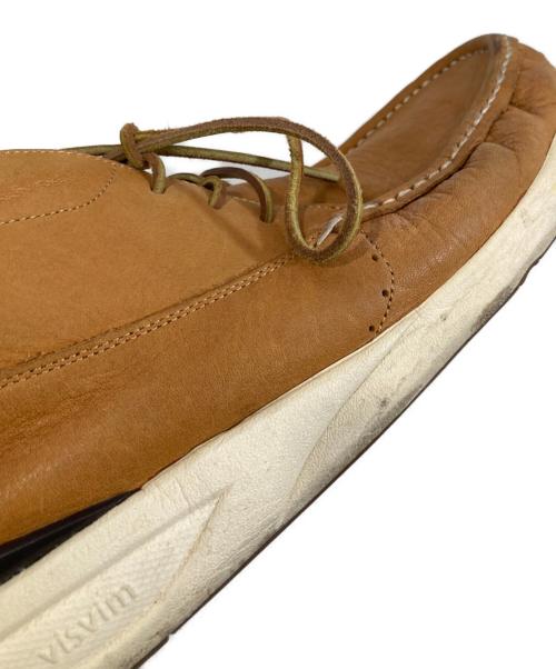 VISVIM（ビズビム）VISVIM (ビズビム) Veggie Light Brown モカシンシューズ　 ブラウン サイズ:US9の古着・服飾アイテム