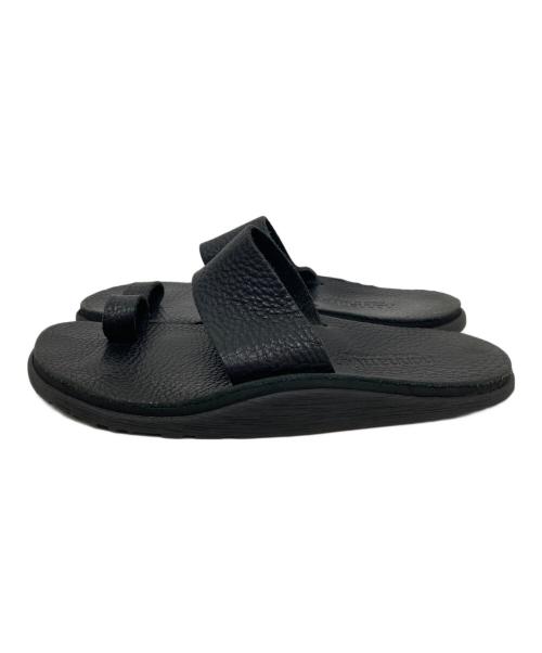 nonnative（ノンネイティブ）nonnative (ノンネイティブ) ISLAND SLIPPER (アイランドスリッパ) レザーサンダル ブラック サイズ:９の古着・服飾アイテム