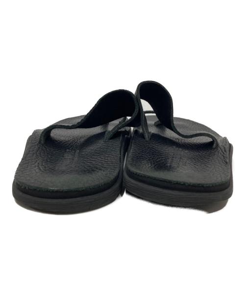 nonnative（ノンネイティブ）nonnative (ノンネイティブ) ISLAND SLIPPER (アイランドスリッパ) レザーサンダル ブラック サイズ:９の古着・服飾アイテム