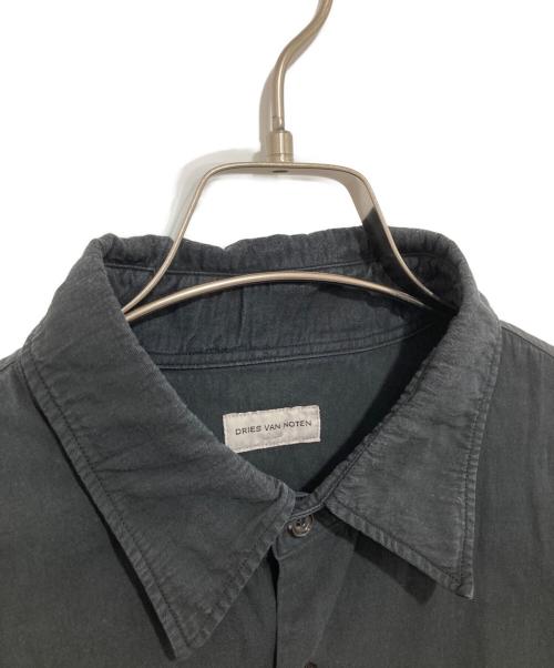 DRIES VAN NOTEN（ドリスヴァンノッテン）DRIES VAN NOTEN (ドリスヴァンノッテン) 半袖シャツ ブラック サイズ:Sの古着・服飾アイテム
