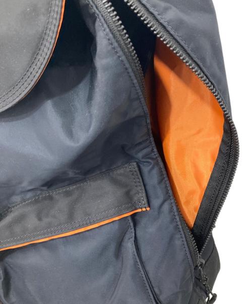 PORTER（ポーター）PORTER (ポーター) rag&bone (ラグアンドボーン) コラボ レザー×ナイロン タンカーバックパック ネイビーの古着・服飾アイテム