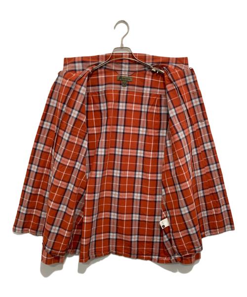 NIGEL CABOURN（ナイジェルケーボン）NIGEL CABOURN (ナイジェルケーボン) オープンカラーシャツ　8036-00-10014 オレンジ サイズ:56の古着・服飾アイテム