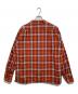 NIGEL CABOURN (ナイジェルケーボン) オープンカラーシャツ　8036-00-10014 オレンジ サイズ:56：8000円