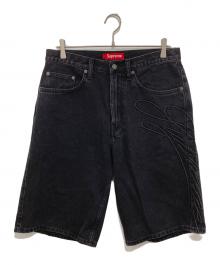 SUPREME（シュプリーム）の古着「24SS Baggy Denim Short（バギーデニムショーツ） 」｜ブラック