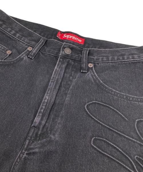 SUPREME（シュプリーム）SUPREME (シュプリーム) 24SS Baggy Denim Short（バギーデニムショーツ）  ブラック サイズ:30の古着・服飾アイテム