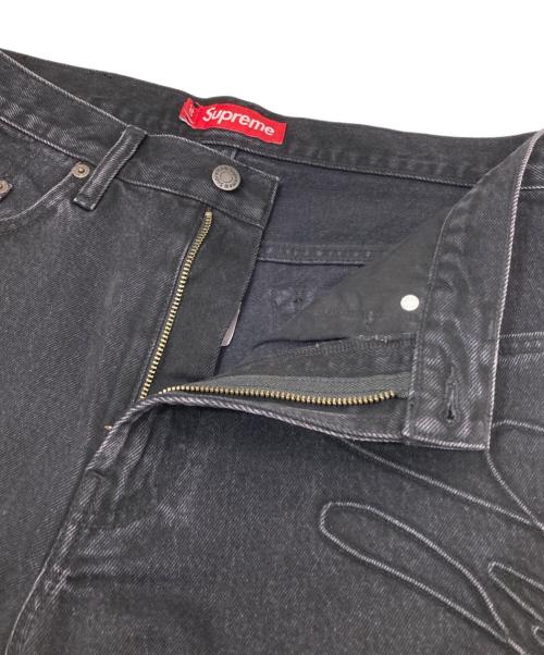 SUPREME（シュプリーム）SUPREME (シュプリーム) 24SS Baggy Denim Short（バギーデニムショーツ）  ブラック サイズ:30の古着・服飾アイテム