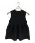 UNITED ARROWS (ユナイテッドアローズ) P フリル ニットベスト　1518-106-1575 ブラック サイズ:FREE：13000円