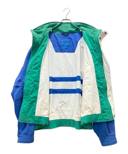 TOWN CRAFT（タウンクラフト）TOWN CRAFT (タウンクラフト) 80's 古着ジャケット ブルー×グリーン サイズ:Lの古着・服飾アイテム