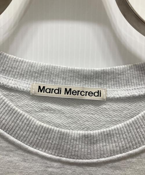 Mardi Mercredi（マルディメクルディ）MARDI MERCREDI (マルディメクルディ) フラワー刺繍スウェット グレー サイズ:表記無しの古着・服飾アイテム