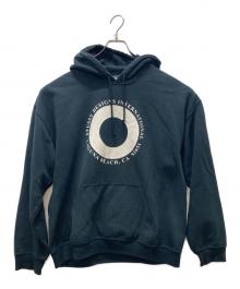 stussy（ステューシー）の古着「サークルプリントパーカー」｜ブラック