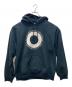 stussy（ステューシー）の古着「サークルプリントパーカー」｜ブラック