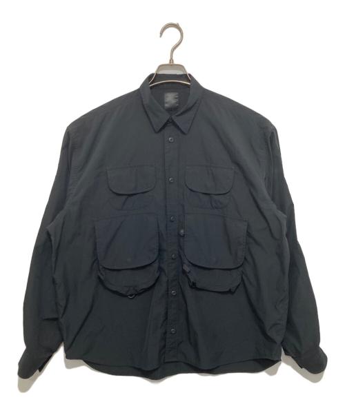DAIWA（ダイワ）DAIWA (ダイワ) Tech New Anglers Shirts L/S　テックニューアングラーズシャツ ブラック サイズ:Mの古着・服飾アイテム