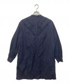 maison kitsuneメゾンキツネ）の古着「レースチュニックワンピース　NW01610WC5030」｜ネイビー