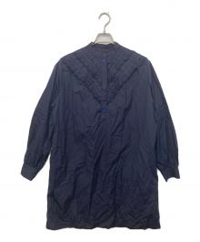 maison kitsune（メゾンキツネ）の古着「レースチュニックワンピース　NW01610WC5030」｜ネイビー