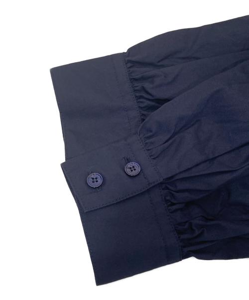 maison kitsune（メゾンキツネ）maison kitsune (メゾンキツネ) レースチュニックワンピース　NW01610WC5030 ネイビー サイズ:36の古着・服飾アイテム