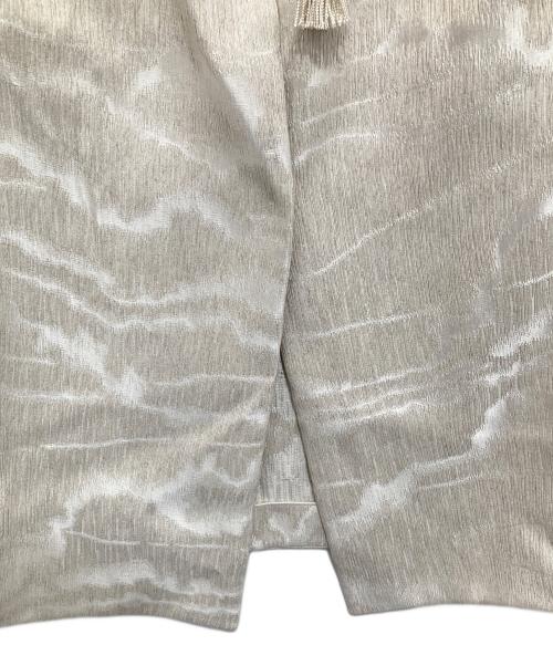 GIORGIO ARMANI（ジョルジョアルマーニ）GIORGIO ARMANI (ジョルジョアルマーニ) Moire Linen Jacket モアレリネン ジャケット　GW002453 TE20134 ベージュ サイズ:48の古着・服飾アイテム