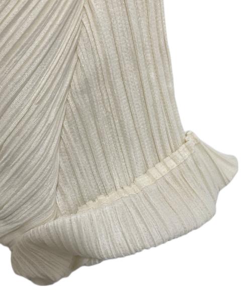 PLEATS PLEASE（プリーツプリーズ）PLEATS PLEASE (プリーツプリーズ) S/S プリーツカットソー アイボリー サイズ:freeの古着・服飾アイテム