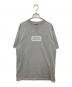 DIOR HOMME（ディオール オム）の古着「ロゴエンブロイダリー 半袖Tシャツ　243J685B0554」｜グレー