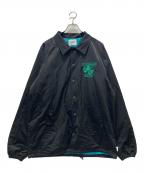 YOUNGER SONGヤンガーソング）の古着「コーチジャケット/Two face logo coach jacket」｜ブラック