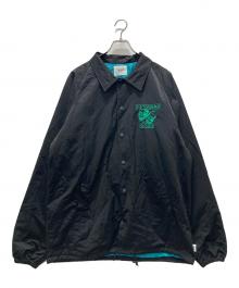 YOUNGER SONG（ヤンガーソング）の古着「コーチジャケット/Two face logo coach jacket」｜ブラック