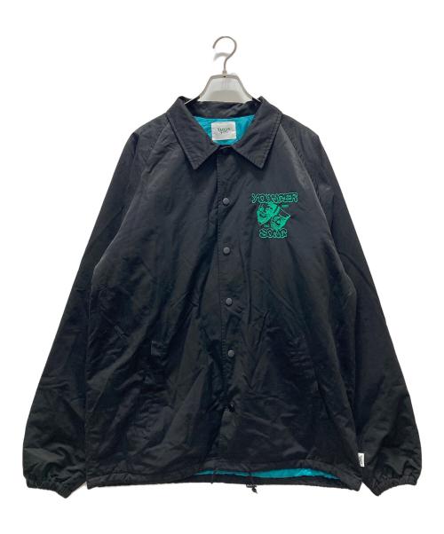 YOUNGER SONG（ヤンガーソング）YOUNGER SONG (ヤンガーソング) コーチジャケット/Two face logo coach jacket ブラック サイズ:Lの古着・服飾アイテム