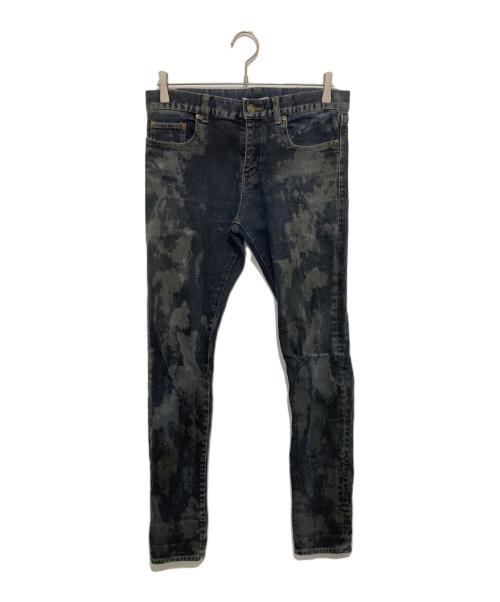 Saint Laurent Paris（サンローランパリ）Saint Laurent Paris (サンローランパリ) オーバーダイド ブリーチ クラッシュ スキニー デニム パンツ　328898 Y693B インディゴ サイズ:30の古着・服飾アイテム