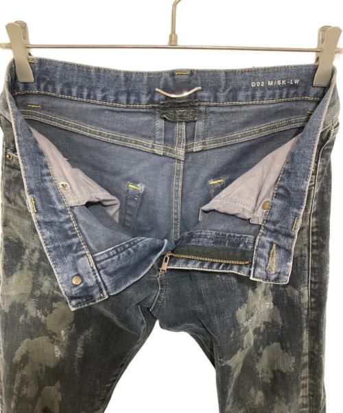 Saint Laurent Paris（サンローランパリ）Saint Laurent Paris (サンローランパリ) オーバーダイド ブリーチ クラッシュ スキニー デニム パンツ　328898 Y693B インディゴ サイズ:30の古着・服飾アイテム