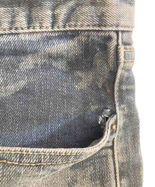 Saint Laurent Paris（サンローランパリ）Saint Laurent Paris (サンローランパリ) オーバーダイド ブリーチ クラッシュ スキニー デニム パンツ　328898 Y693B インディゴ サイズ:30の古着・服飾アイテム