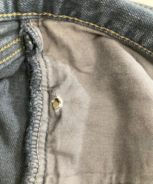 Saint Laurent Paris（サンローランパリ）Saint Laurent Paris (サンローランパリ) オーバーダイド ブリーチ クラッシュ スキニー デニム パンツ　328898 Y693B インディゴ サイズ:30の古着・服飾アイテム