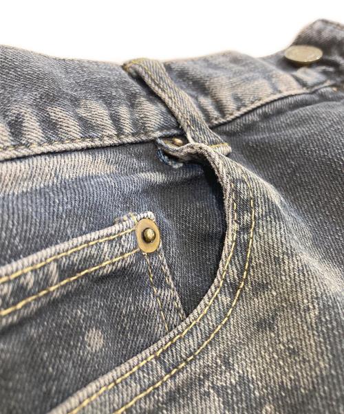 Saint Laurent Paris（サンローランパリ）Saint Laurent Paris (サンローランパリ) オーバーダイド ブリーチ クラッシュ スキニー デニム パンツ　328898 Y693B インディゴ サイズ:30の古着・服飾アイテム