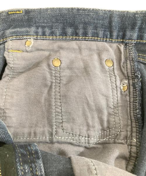 Saint Laurent Paris（サンローランパリ）Saint Laurent Paris (サンローランパリ) オーバーダイド ブリーチ クラッシュ スキニー デニム パンツ　328898 Y693B インディゴ サイズ:30の古着・服飾アイテム