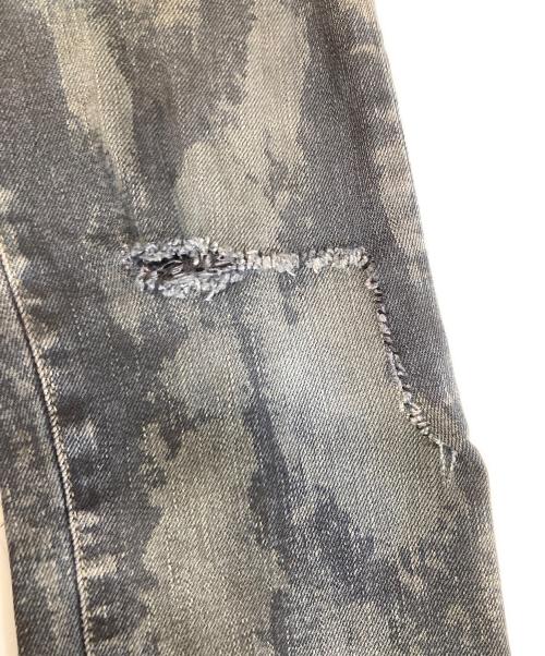Saint Laurent Paris（サンローランパリ）Saint Laurent Paris (サンローランパリ) オーバーダイド ブリーチ クラッシュ スキニー デニム パンツ　328898 Y693B インディゴ サイズ:30の古着・服飾アイテム