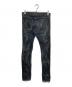 Saint Laurent Paris (サンローランパリ) オーバーダイド ブリーチ クラッシュ スキニー デニム パンツ　328898 Y693B インディゴ サイズ:30：30000円