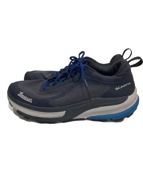 HERNO（ヘルノ）HERNO (ヘルノ) SCARPA (スカルパ) Laminar リップストップナイロントレイルランニングシューズ ネイビー サイズ:30.3の古着・服飾アイテム