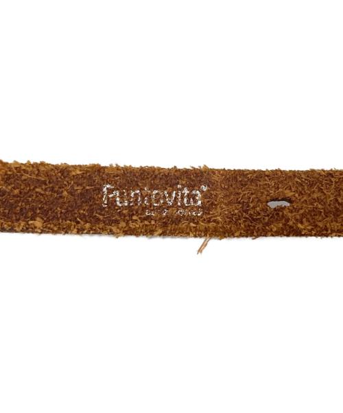 PUNTOVITA（プントヴィータ）PUNTOVITA (プントヴィータ) コンチョベルト / レザー ウエスタンベルト ブラウン サイズ:85の古着・服飾アイテム